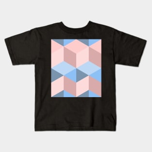 Pastel Geometric Kids T-Shirt